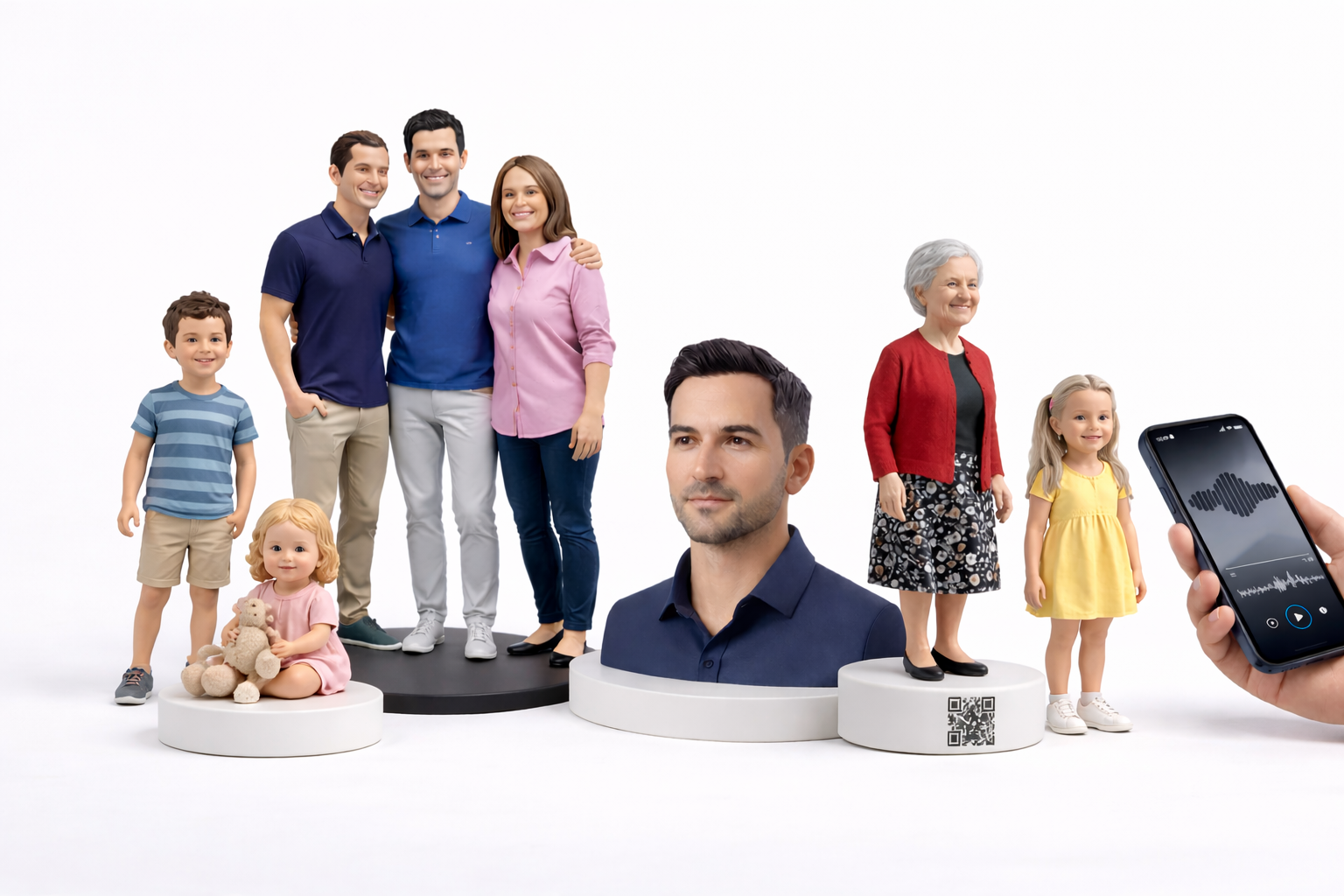 Figuras 3D personalizadas a partir de fotos reales