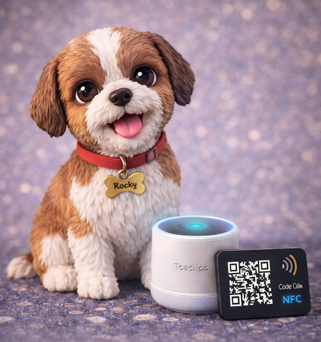 Figura 3D con voz mascota